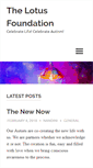 Mobile Screenshot of lotusfoundation.in